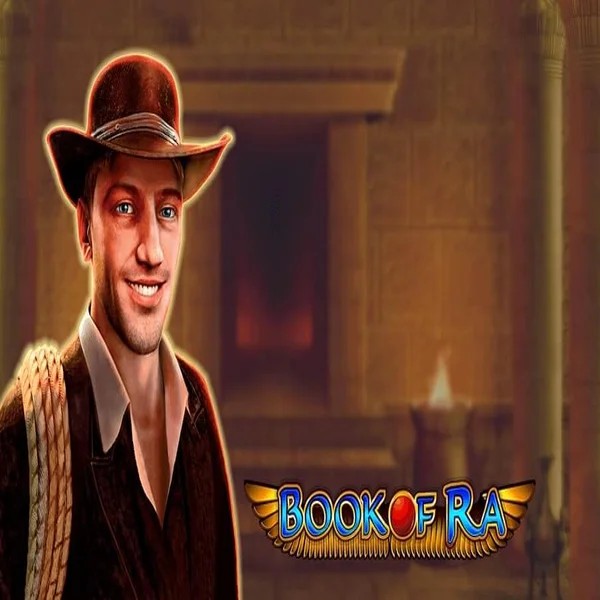 Book of Ra game by Greentube – logo hosted on Slotsdj Casino