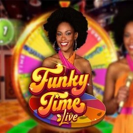 Funky Time logo – Live Casino by Evolution at Slotsdj Casino