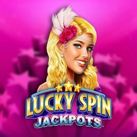 Lucky Spin Jackpots slot visual from Novomatic available on slotsdjslots.pl