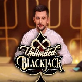 Enjoy Unlimited Blackjack by Ezugi – logo hosted on slotsdjslots.pl